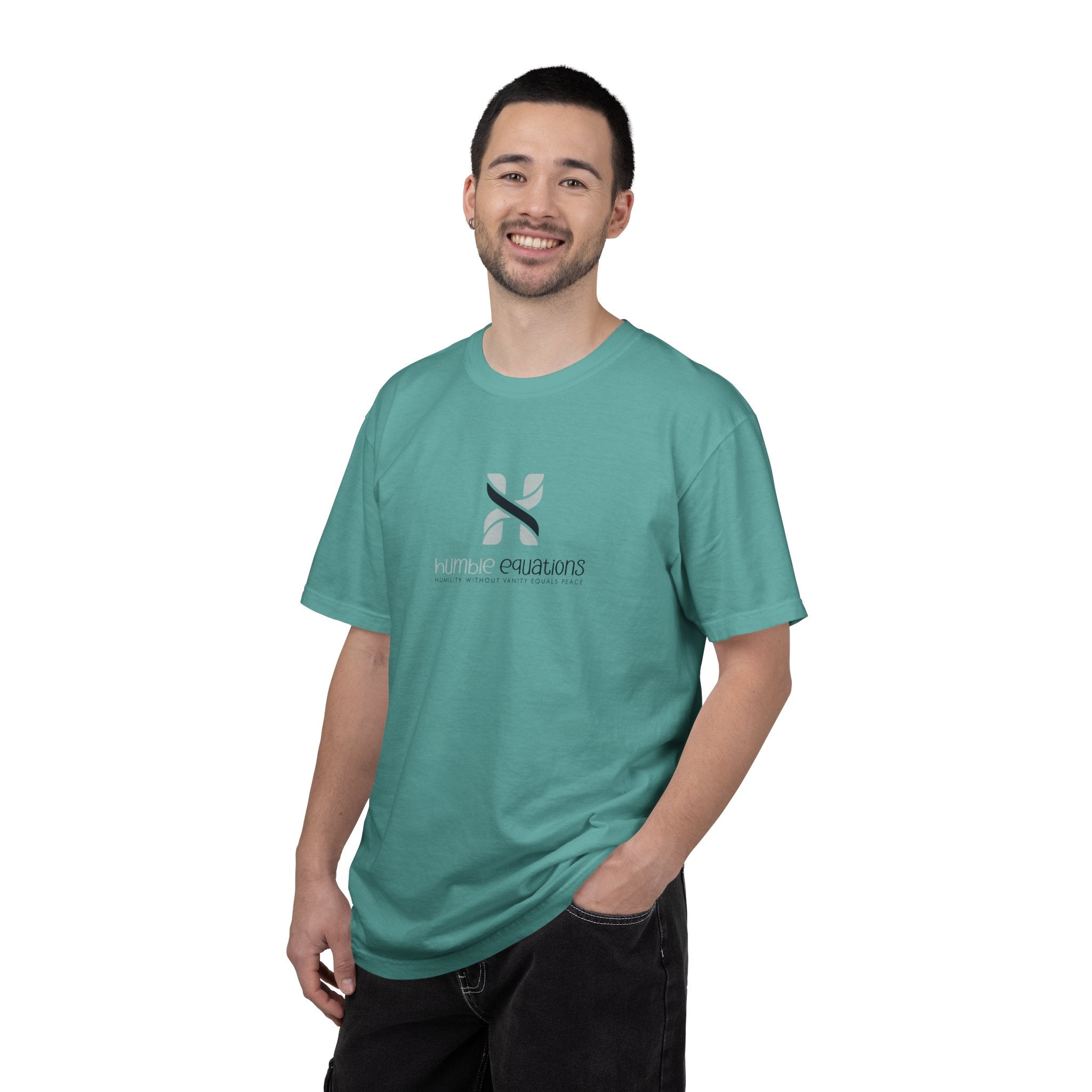 Minimalist 'Karma + Equations' Graphic T-Shirt