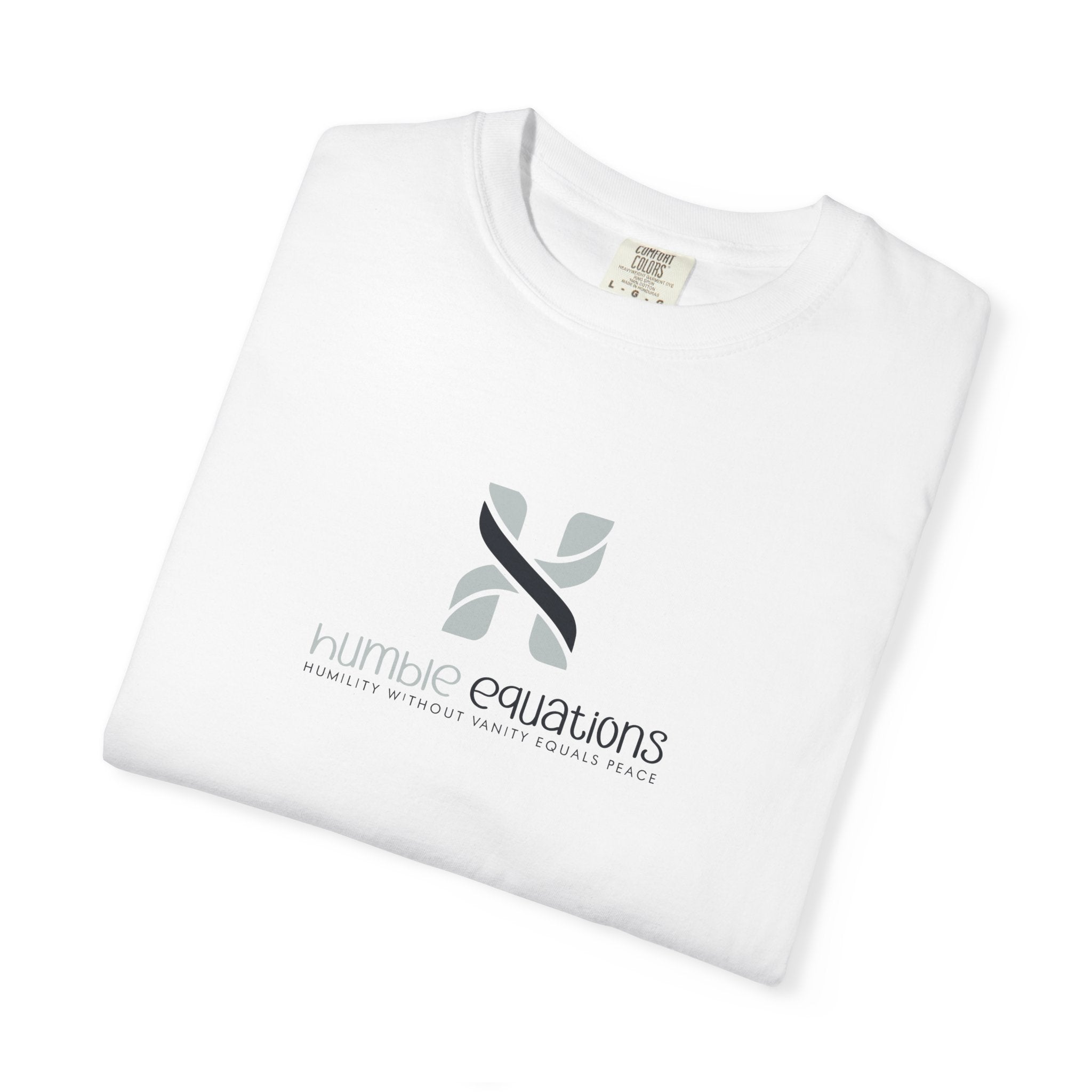 Minimalist 'Karma + Equations' Graphic T-Shirt